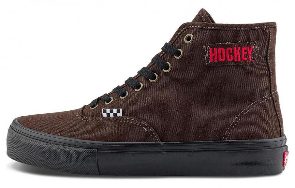 Vans X Hockey Authentic High 'Dark Brown'