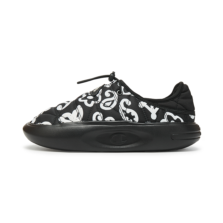 Champion Abrasion Resistant Low top Casual Shoes Men's Black/Milk White