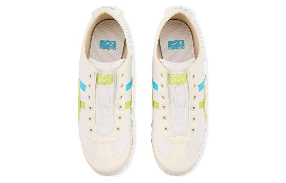 Onitsuka Tiger Mexico 66 Slip On Cream/Neon Lime