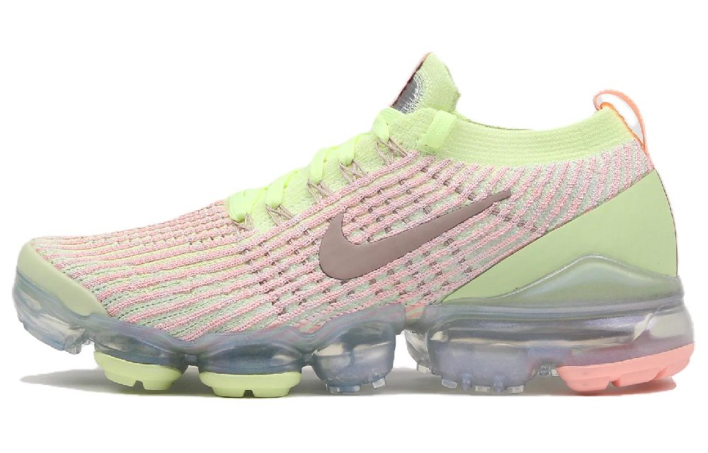 Nike Air VaporMax Flyknit 3 Barely Volt Pink Tint Women's