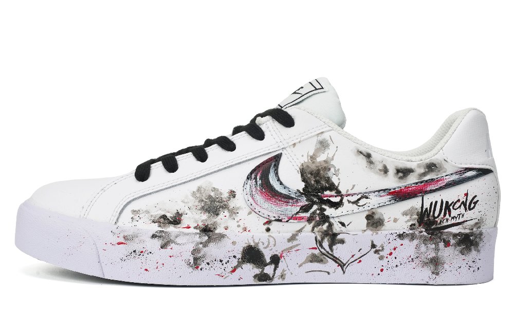Nike Court Royale Collection Skateboard Shoes Unisex Low Top White