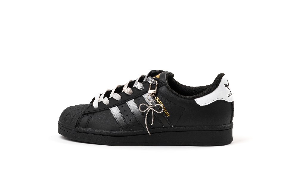 Adidas Originals SUPERSTAR Anti Slip Wear Resistant Low Top Skateboard Shoes Unisex Black White