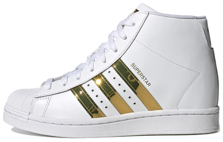 Adidas Women's Superstar Up 'White Gold Metallic' Women's