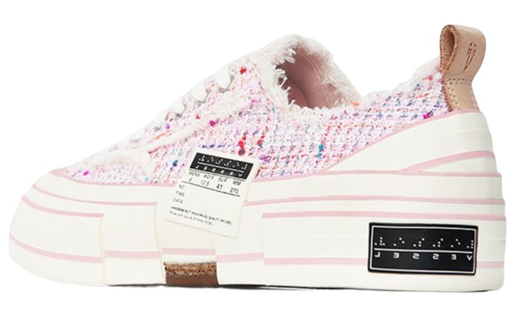 VESSEL Low top Canvas Shoes Unisex Pink