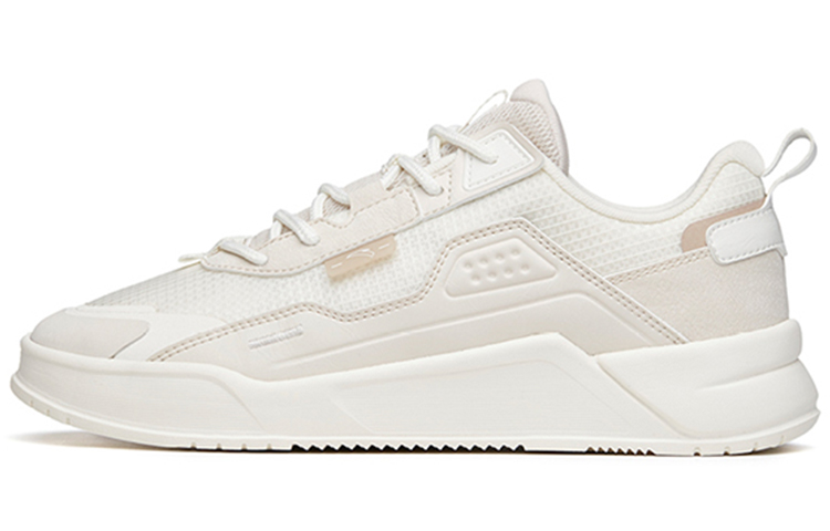 Anta Lightweight And Wear-resistant Low-Top Skateboard Shoes Men's White Gray