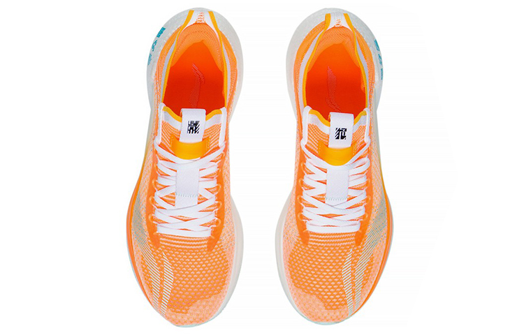 LINING Shadow Essential Running Shoes Men's Low top Neon Sweet Orange/Standard White купить в интернет-магазине Yoocart с быстрой доставкой по России.