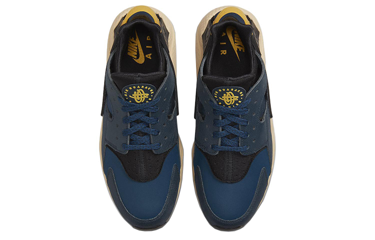 Nike Air Huarache Premium Armory Navy University Gold купить в интернет-магазине Yoocart с быстрой доставкой по России.