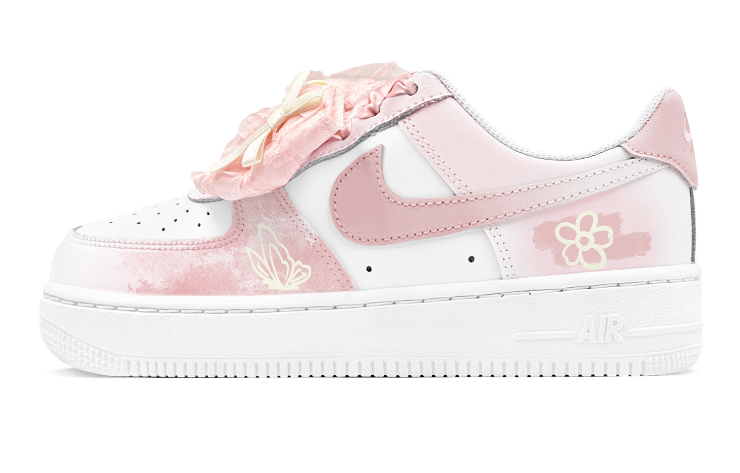 Nike Air Force 1 Air Force 1 Abrasion Resistant Low top Skateboard Shoes Women's