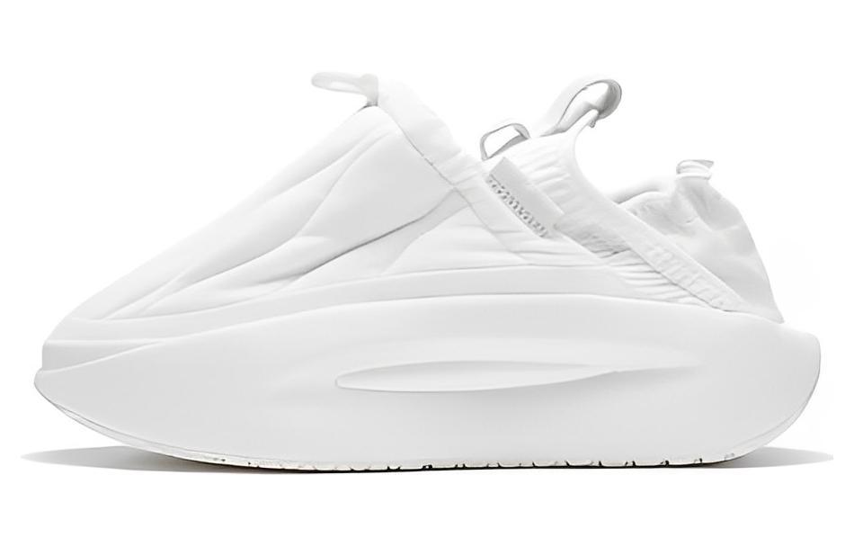 LiNing Cloud Travel Fluffy Cushioned Anti-Slip And Wear-Resistant Lightweight Low-Top Sports Casual Shoes Men's Ecru