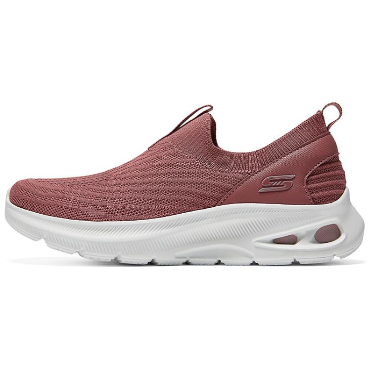 Skechers Bob's SPORT Breathable Low Top Casual Shoes Women's Rose Red