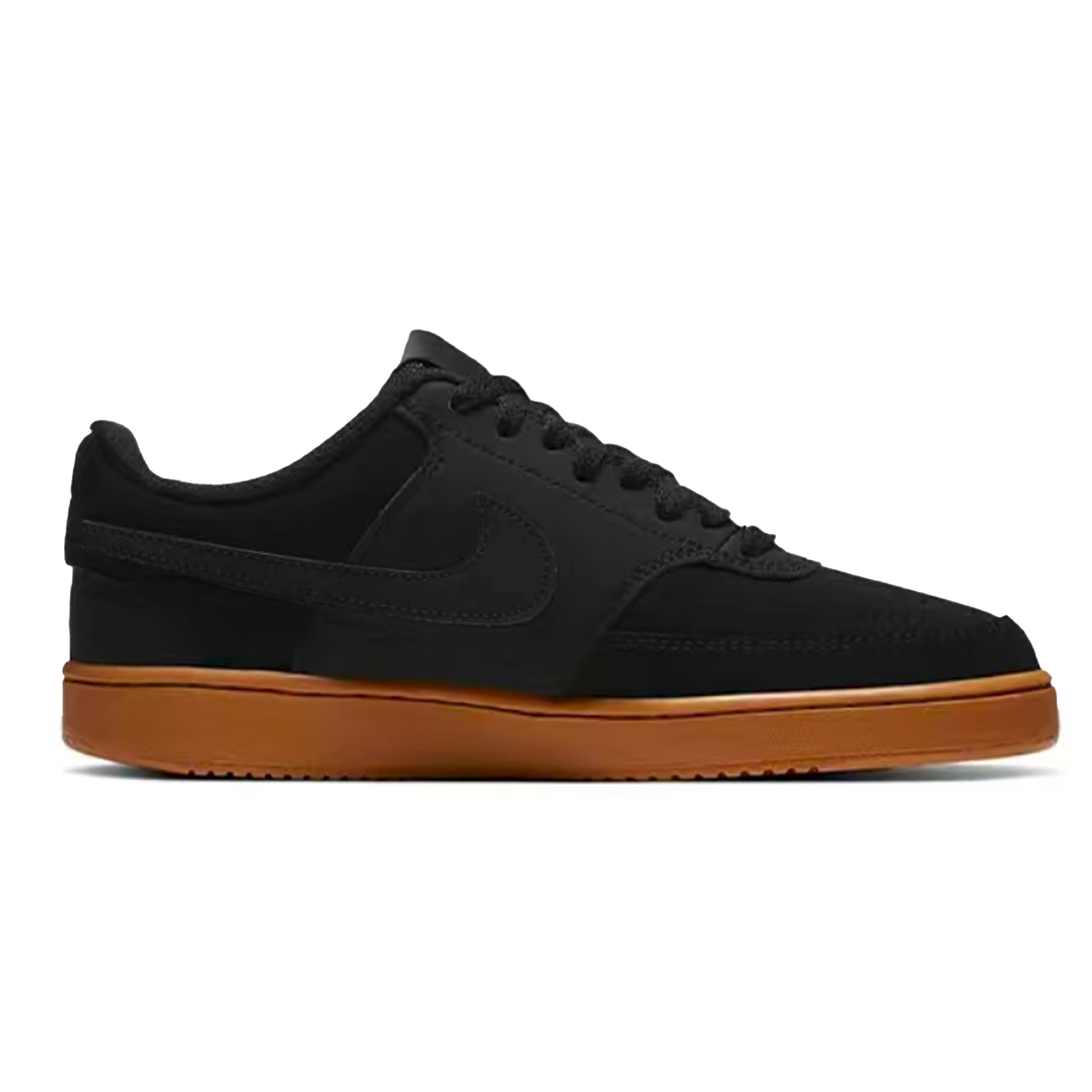 Nike Court Vision 1 Skateboard Shoes Men's Low top Black