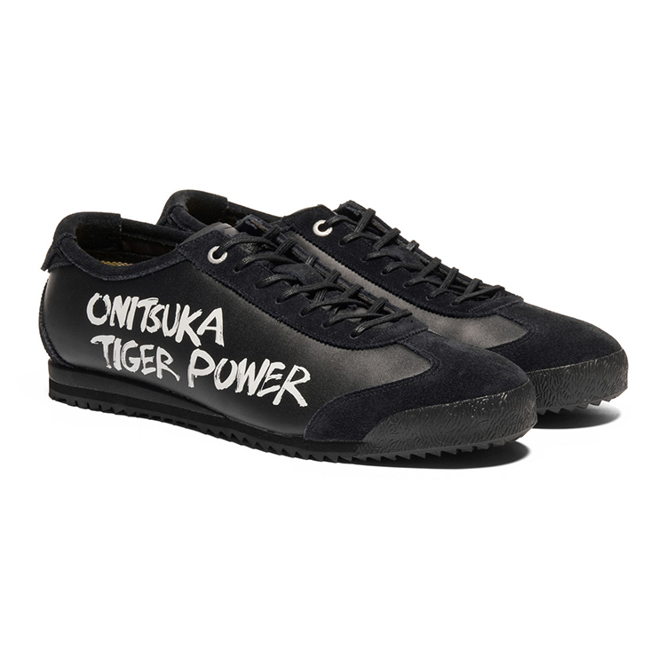 Onitsuka Tiger MEXICO 66 Abrasion Resistant Low Top Casual Shoes Unisex Black купить в интернет-магазине Yoocart с быстрой доставкой по России.