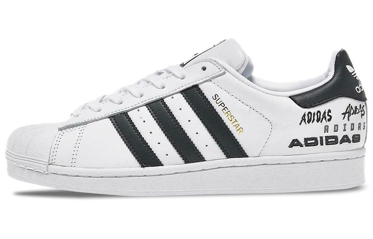 Adidas Originals Superstar For Black/White/Golden Women's