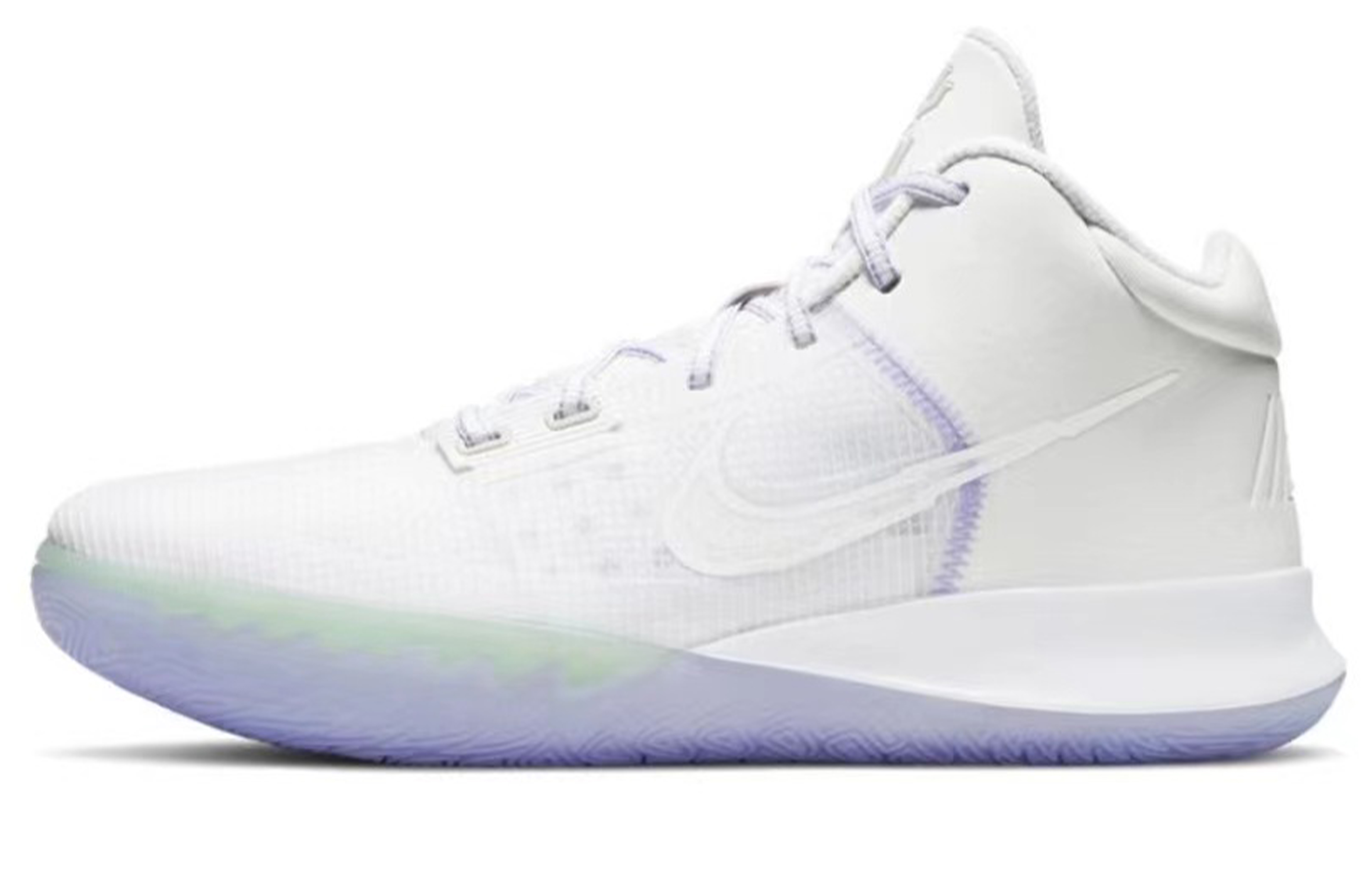 Nike Flytrap 4 EP Slip-Resistant Cushioning Abrasion-Resistant Mid-Top Basketball Shoes Men's Blue Black White купить в интернет-магазине Yoocart с быстрой доставкой по России.