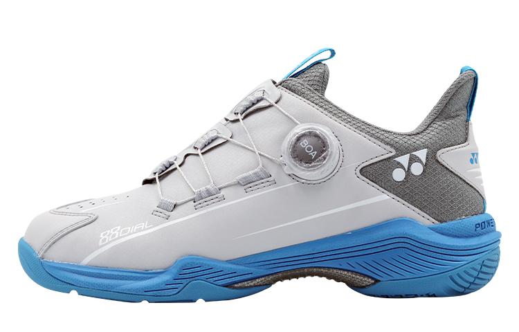 YONEX 88D 2 Badminton Shoes Unisex Low Top Turquoise Gray