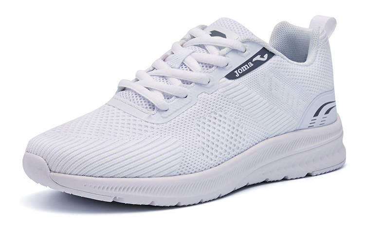 Joma Breathable, Lightweight, And Abrasion Resistant Low Top Running Shoes Women's White