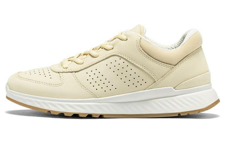 Ecco Skip And Loafer Collection Low Top Sports Casual Shoes Women's Straw Yellow