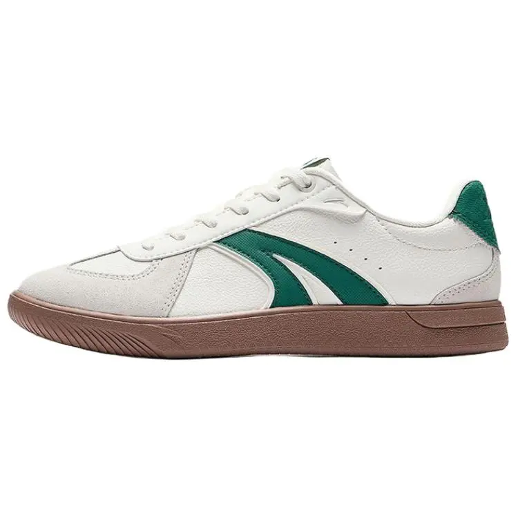 Anta TT Shoe Collection Cushioning, Wear Resistant Low top Skateboard Shoes Women's White Green