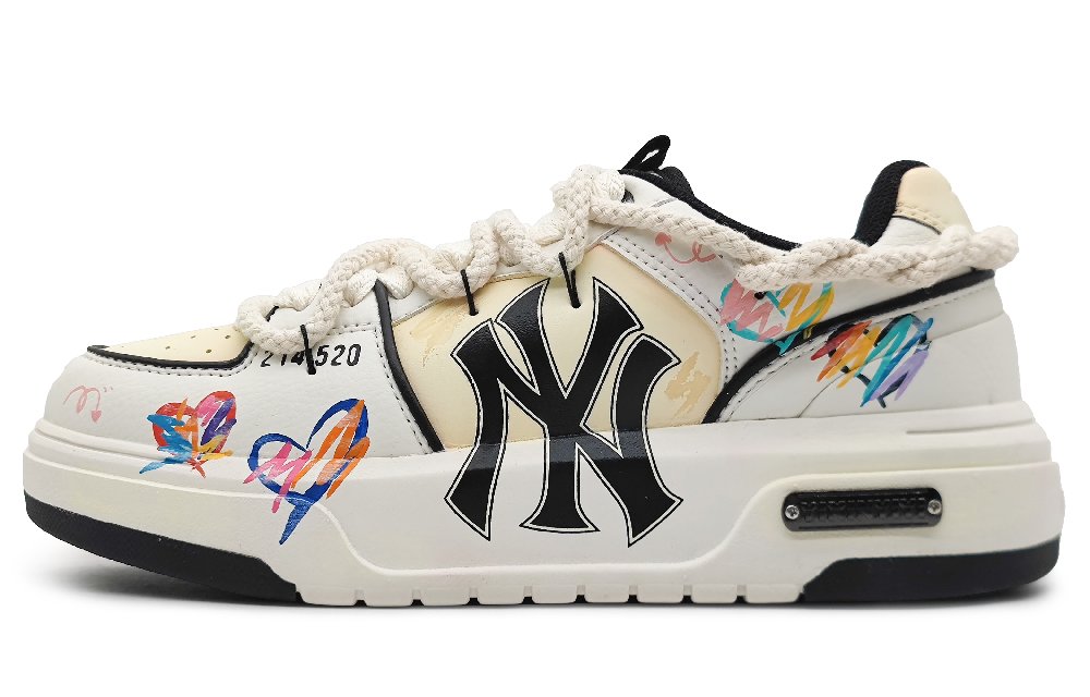 MLB Chunky Liner Low-Top Skateboard Shoes Unisex Yellow