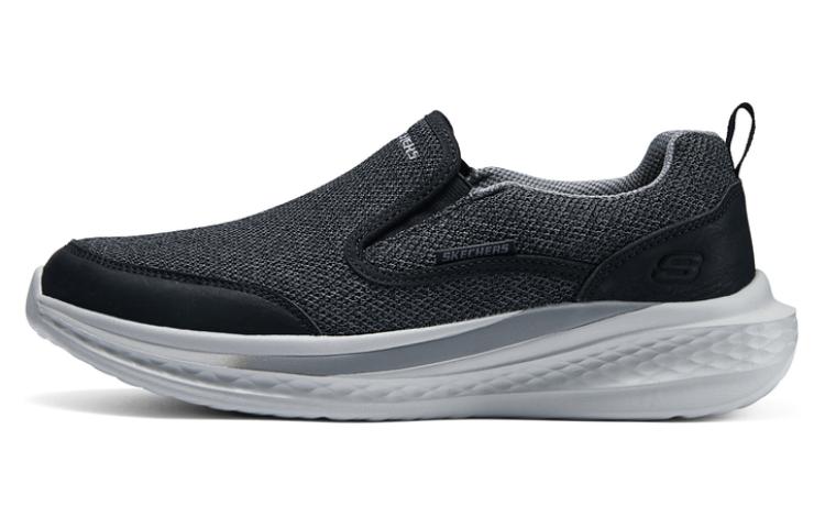 Skechers Relaxed Fit Breathable Coverage Lightweight Low-Top Casual Shoes Men's Black