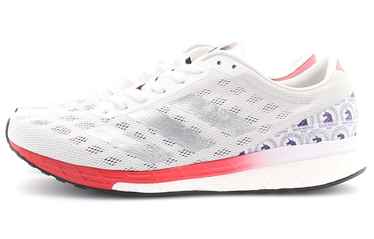 Adidas Adizero Boston 9 'White Scarlet'