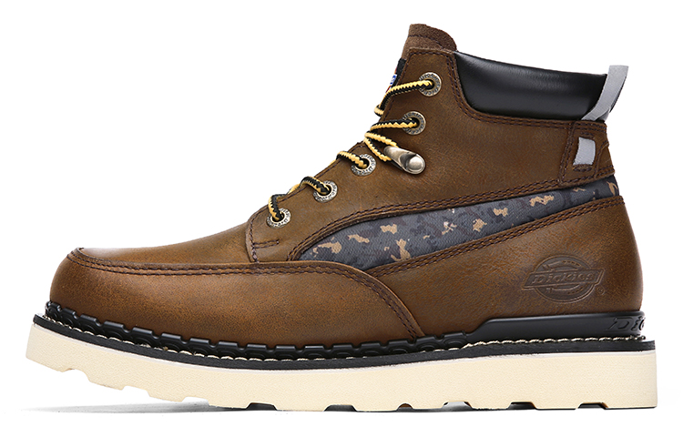 Dickies Ankle Boots Men Dark Brown