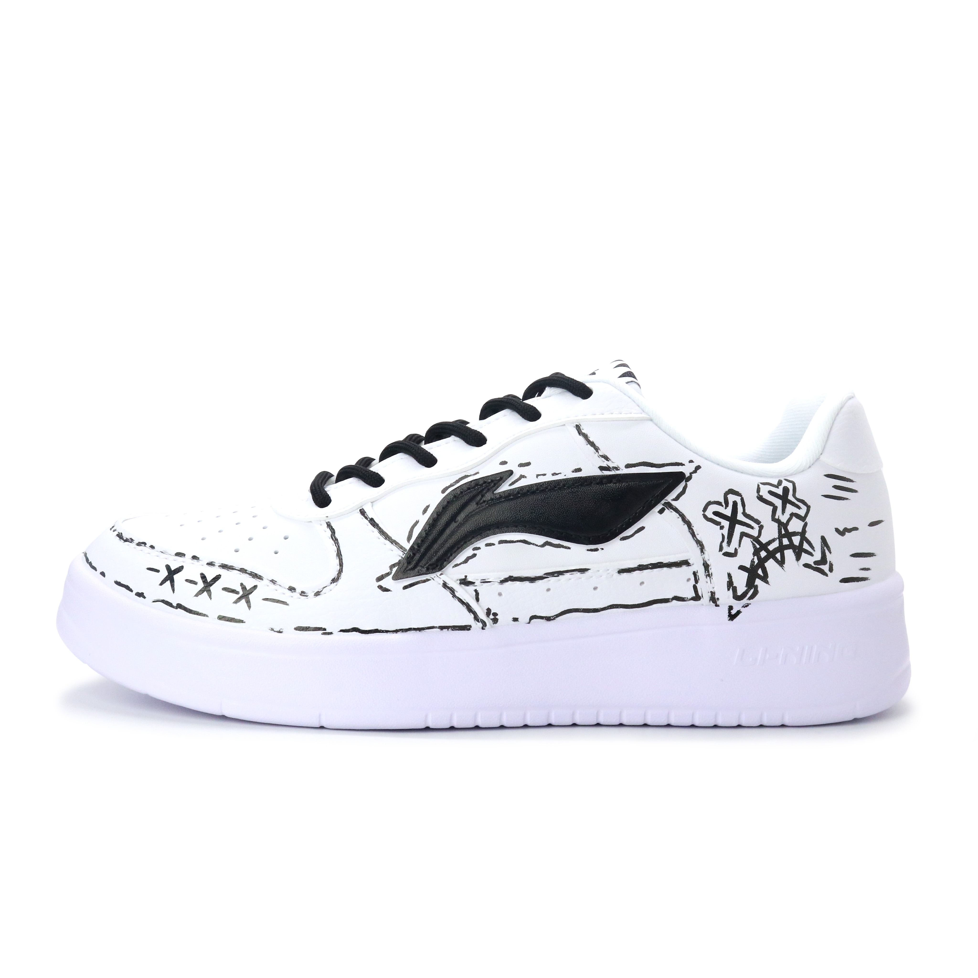 LiNing Pontoon Boats Lightweight And Breathable Low top Skateboard Shoes Unisex