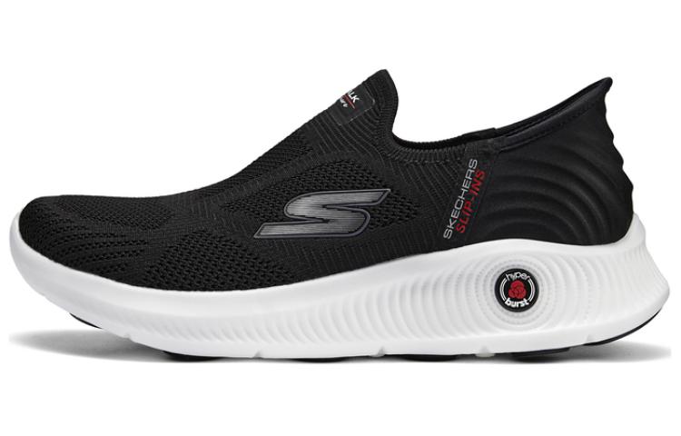 Skechers Anti-Slip Wear-Resistant Low-Top Casual Shoes Men's Black