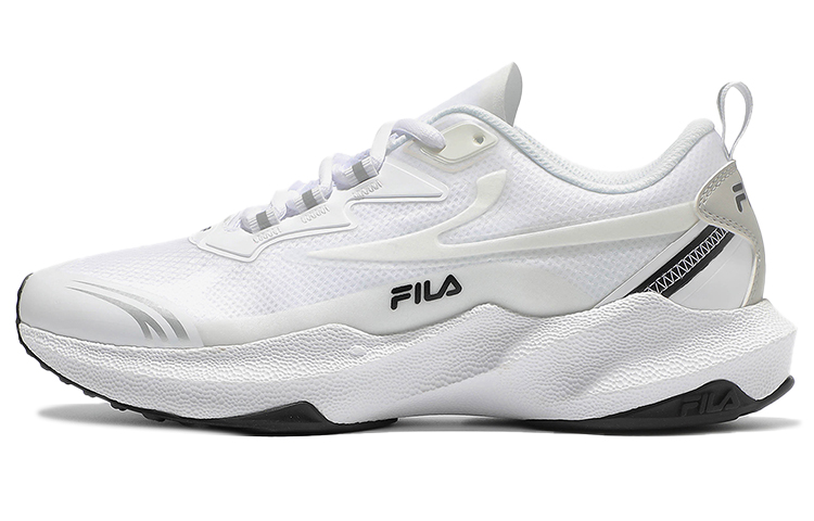 FILA Low top Casual Running Shoes Unisex White Black