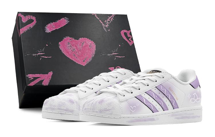 Adidas Originals Superstar Series Skateboard Shoes Unisex Low-Top White