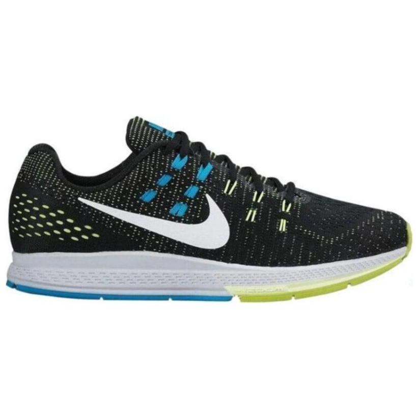 Nike Air Zoom Structure 19 Black/Pure Platinum Volt Blue Lgn