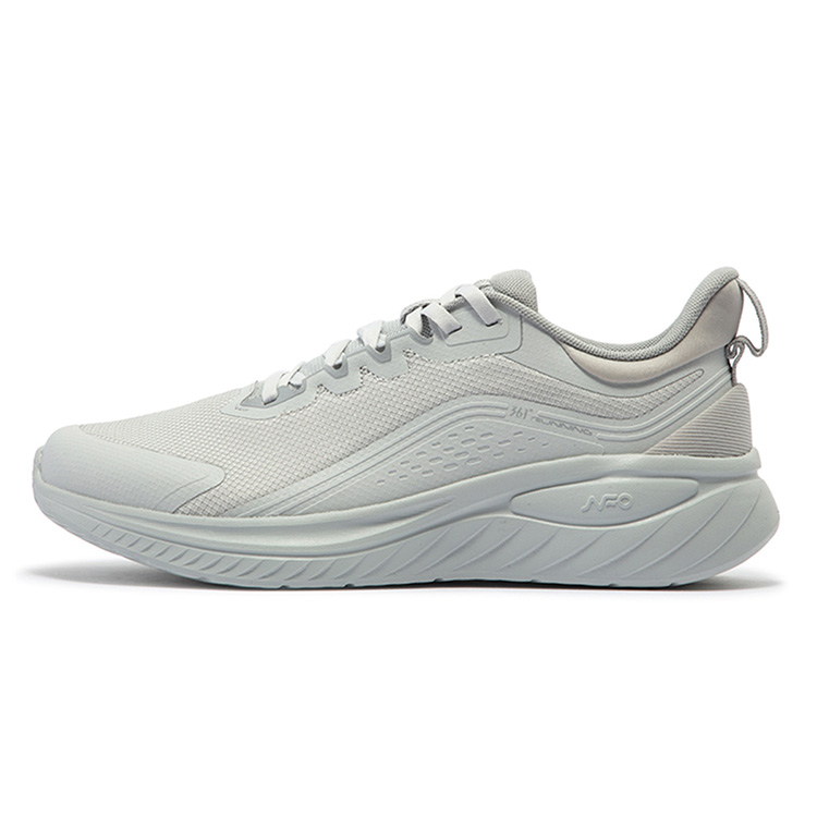 361° Softwalk 3.0 Anti-Slip Wear-Resistant Low-Top Running Shoes Men's Recycling Gray