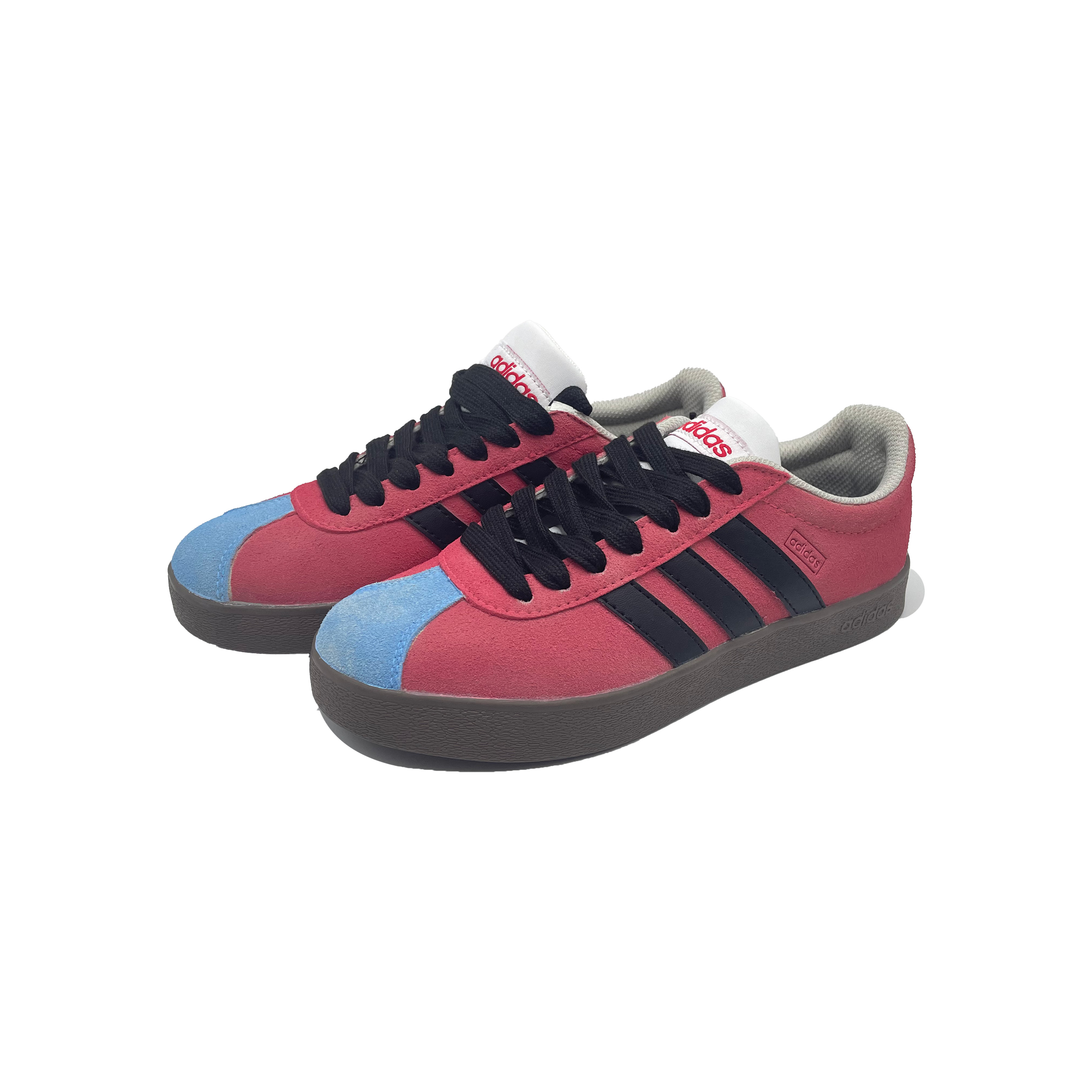 Adidas Neo VL Court Lifestyle Little Watermelon Coverage Quick Dry Lightweight Low Top Skateboard Shoes Unisex Red Blue купить в интернет-магазине Yoocart с быстрой доставкой по России.