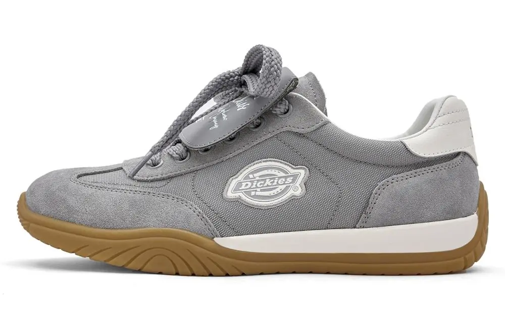 Dickies Wear resistant And Lightweight Low top Casual Shoes Men's Dark Gray