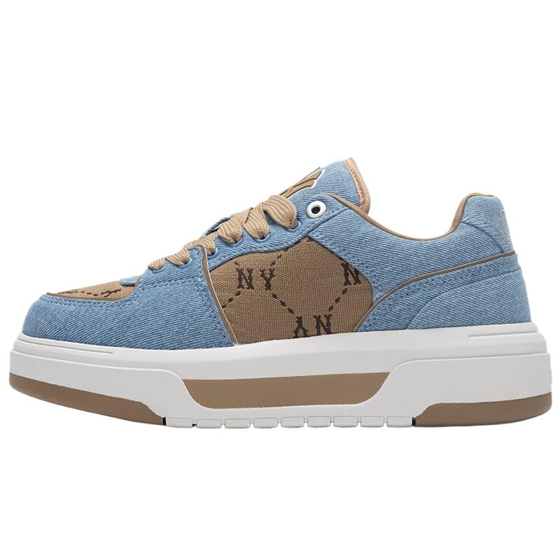 MLB Chunky Liner Slip Resistant Low Top Skateboard Shoes Unisex Blue