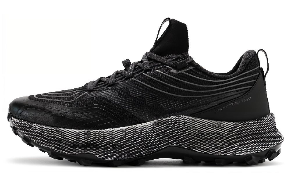 Saucony Endorphin Trail Black Gravel
