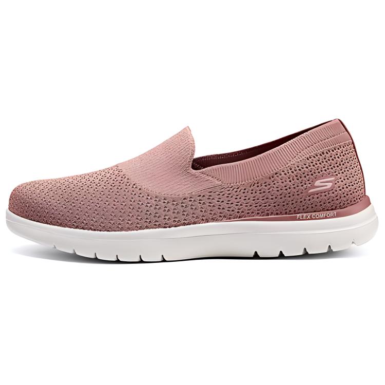 Skechers On The GO Fle Anti Slip Wear Resistant Low Top Casual Shoes Women's Pink