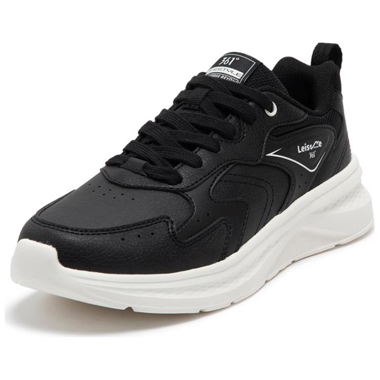 361° Cushioning Lightweight Low Top Casual Running Shoes Women's Black White купить в интернет-магазине Yoocart с быстрой доставкой по России.