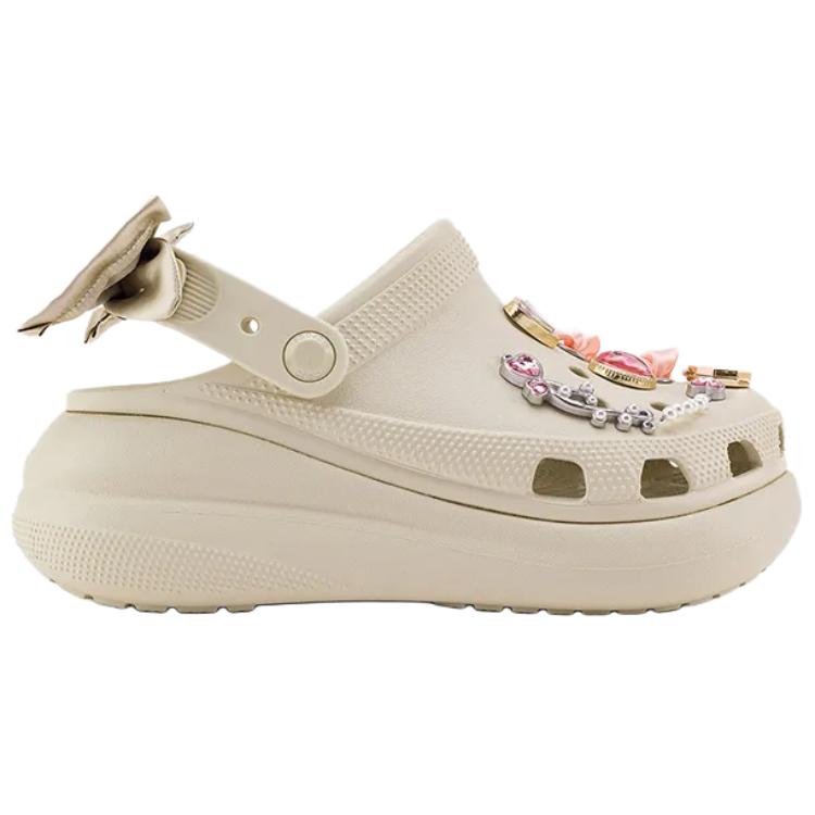 Crocs Floating Dream Flower Shadow Cream Puff Clogs Women's Beige купить в интернет-магазине Yoocart с быстрой доставкой по России.