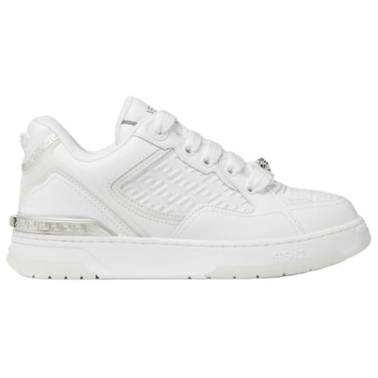 VERSACE Biggie Basket VanVleet Low top Skateboard Shoes Women's White