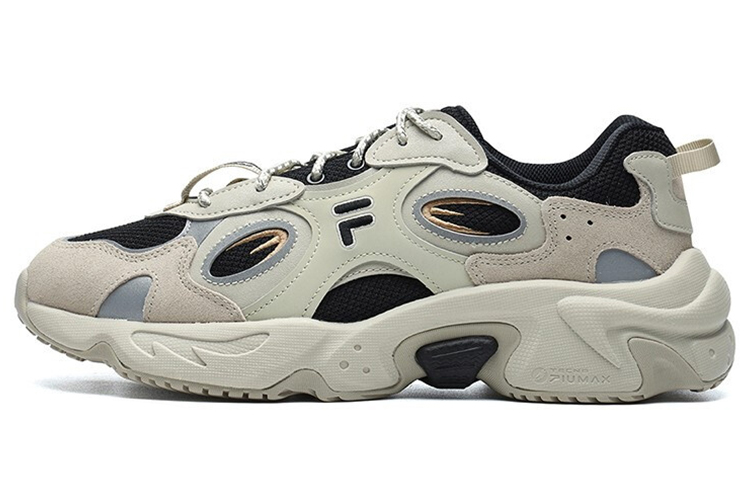 FILA FUSION Raccoon Low Top Casual Shoes Men's Gray Black