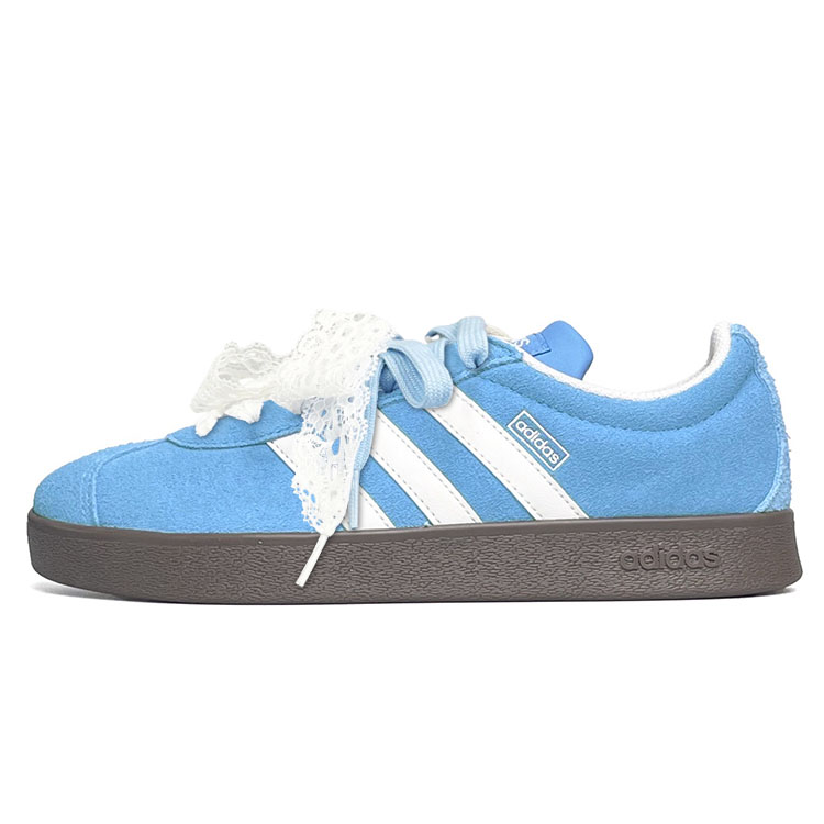 Adidas VL COURT 2.0 VI Classic Low Top Skateboard Shoes Unisex Blue