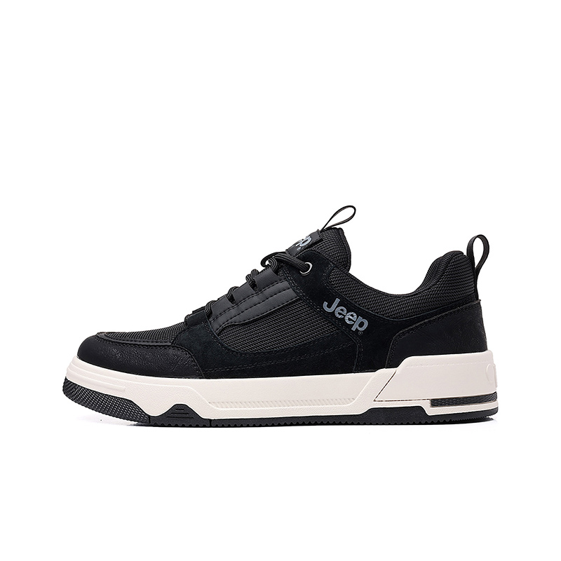 Jeep Slip-Resistant Cushioning Wear-Resistant Breathable Low-Top Skateboard Shoes Men's