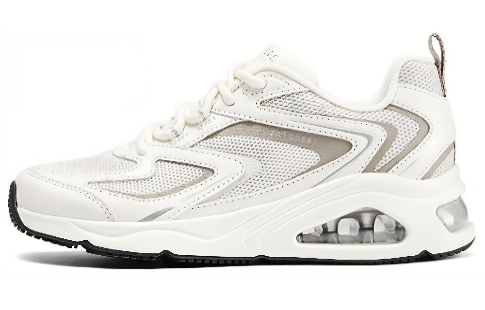 Skechers Tres Air Uno Abrasion Resistant Breathable Low top Running Shoes Women's White