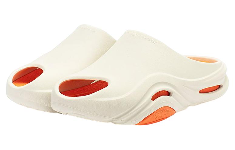 361° Quiet Slide Slippers Men's White Orange