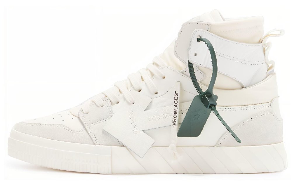 OFF WHITE Vulcanized High Top 'White Green'