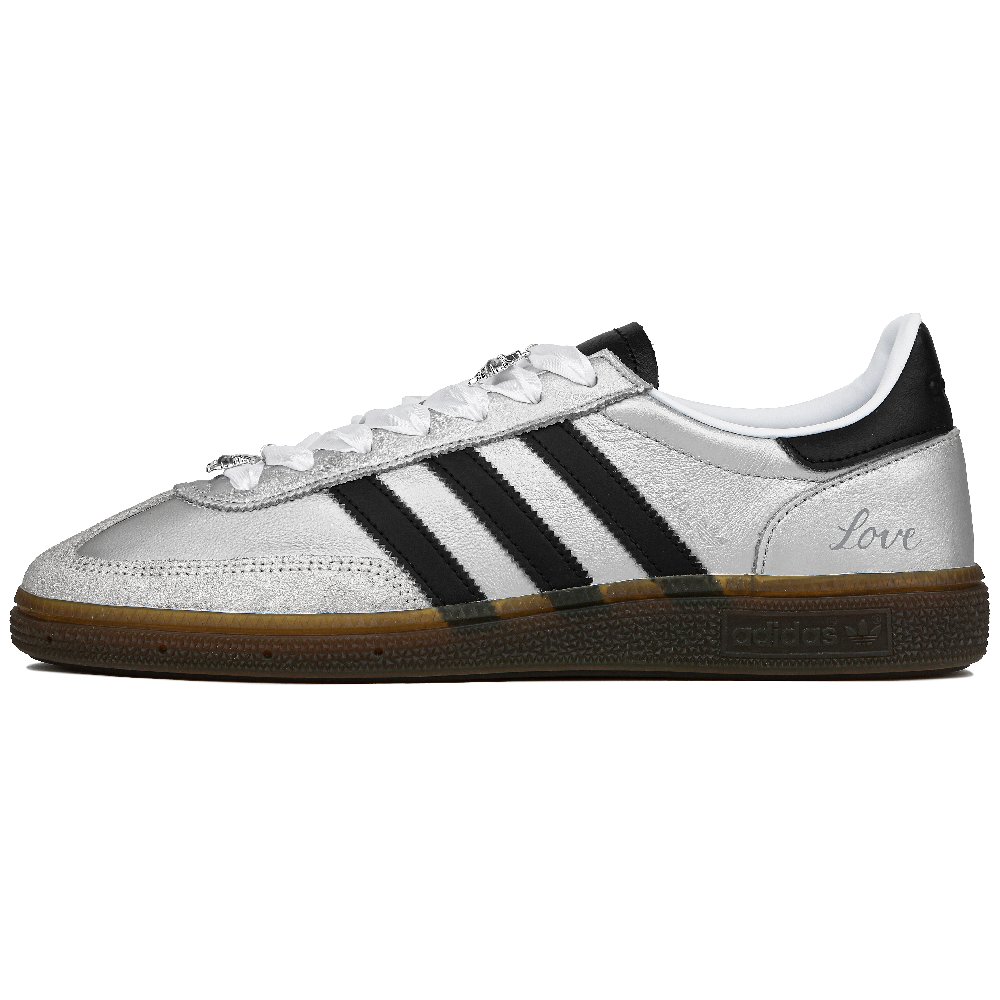Adidas Originals Handball Spzl Skateboard Shoes Unisex Low-Top Silver/Black