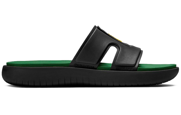 Air Jordan Hydro 8 Sandals Black/Green купить в интернет-магазине Yoocart с быстрой доставкой по России.