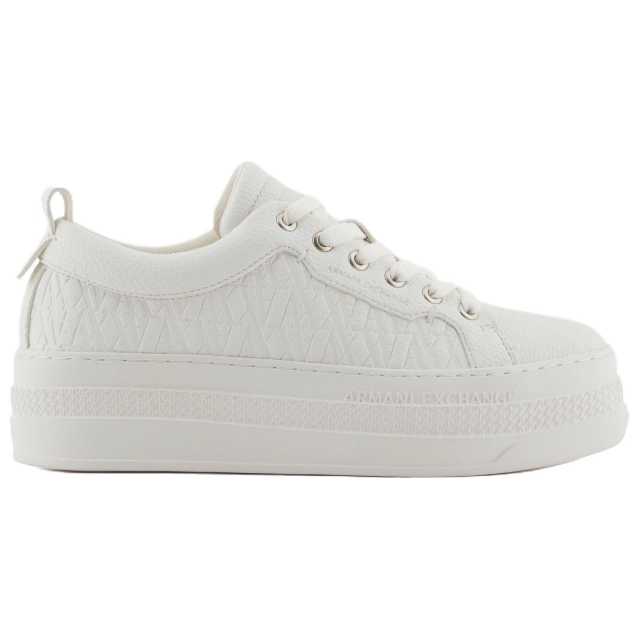 ARMANI EXCHANGEAE Low top Skateboard Shoes Women's White