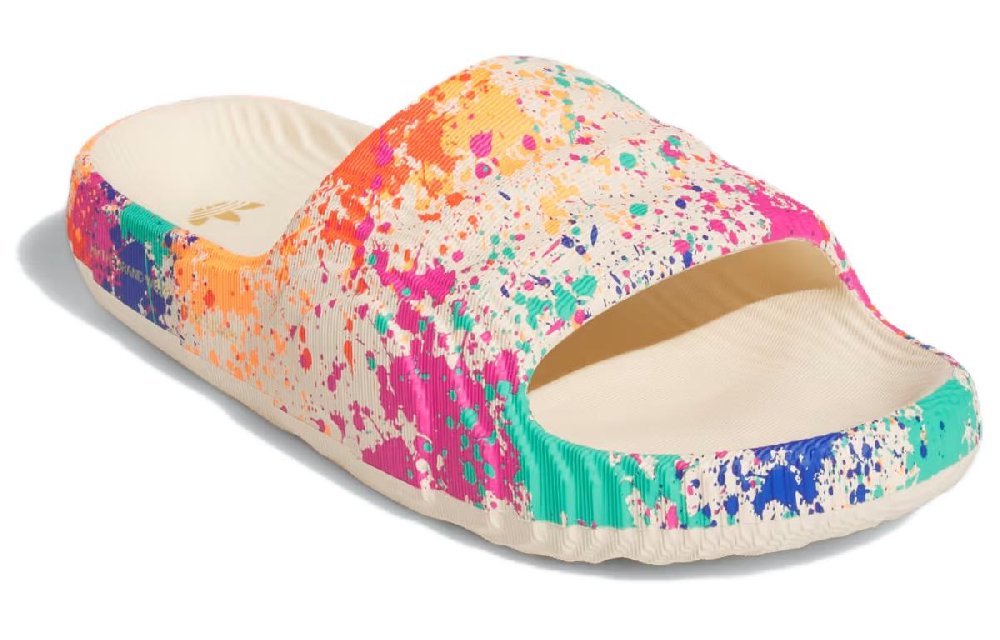 Adidas Adilette 22 Slides Sand Strata Semi Solar Yellow